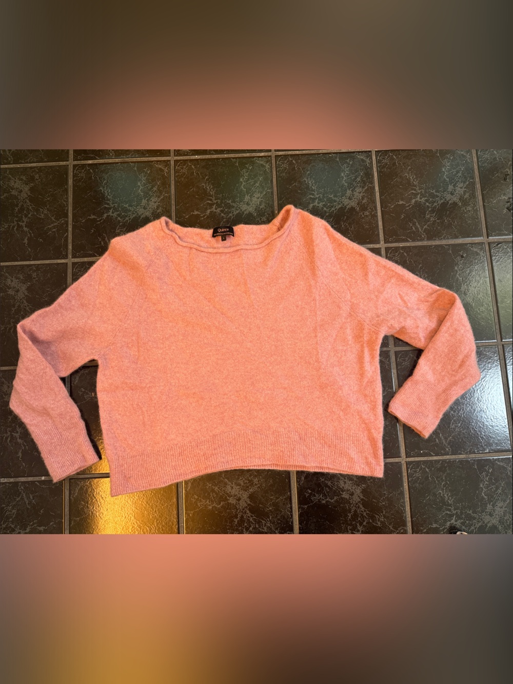 Quince Soft Pink Women's cashmere Sweater